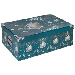 5five 6 boites de rangement, Bleu prétole