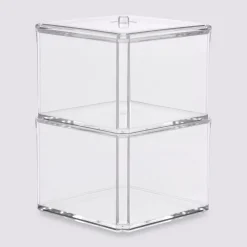 5five 2 boîtes à cotons, Transparent