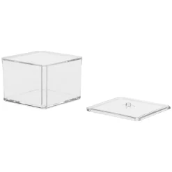 5five 2 boîtes à cotons, Transparent