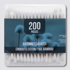 5five 2 Boîtes 200 cotons-tiges bambou