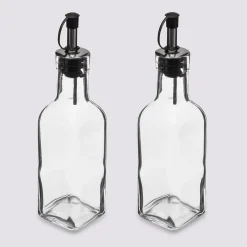 5five 2 bouteilles huile/vinaigre verre 0,16L