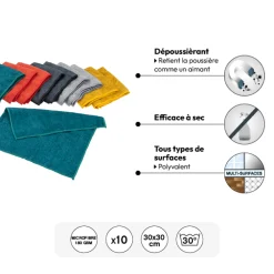 5five 10 chiffons microfibre 30x30cm