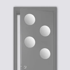 5five 4 miroirs adhésifs ronds, D.20 cm