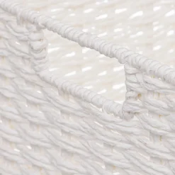 5five 4 paniers de rangement, Blanc