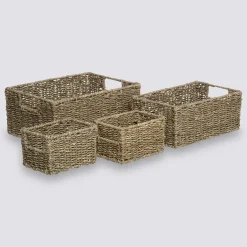5five 4 paniers en roseau