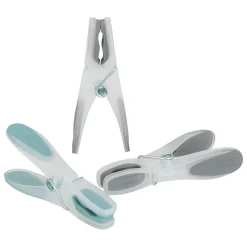 5five 24 pinces à linge avec sac de rangement