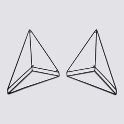 5five 2 équerres métal filaire, Noir