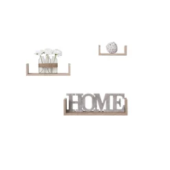 5five 3 étagères murales, Effet bois naturel