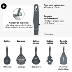 5five 5 ustensiles de cuisine