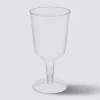 5five 12 verres à vin réutilisables 15cl, Transparent