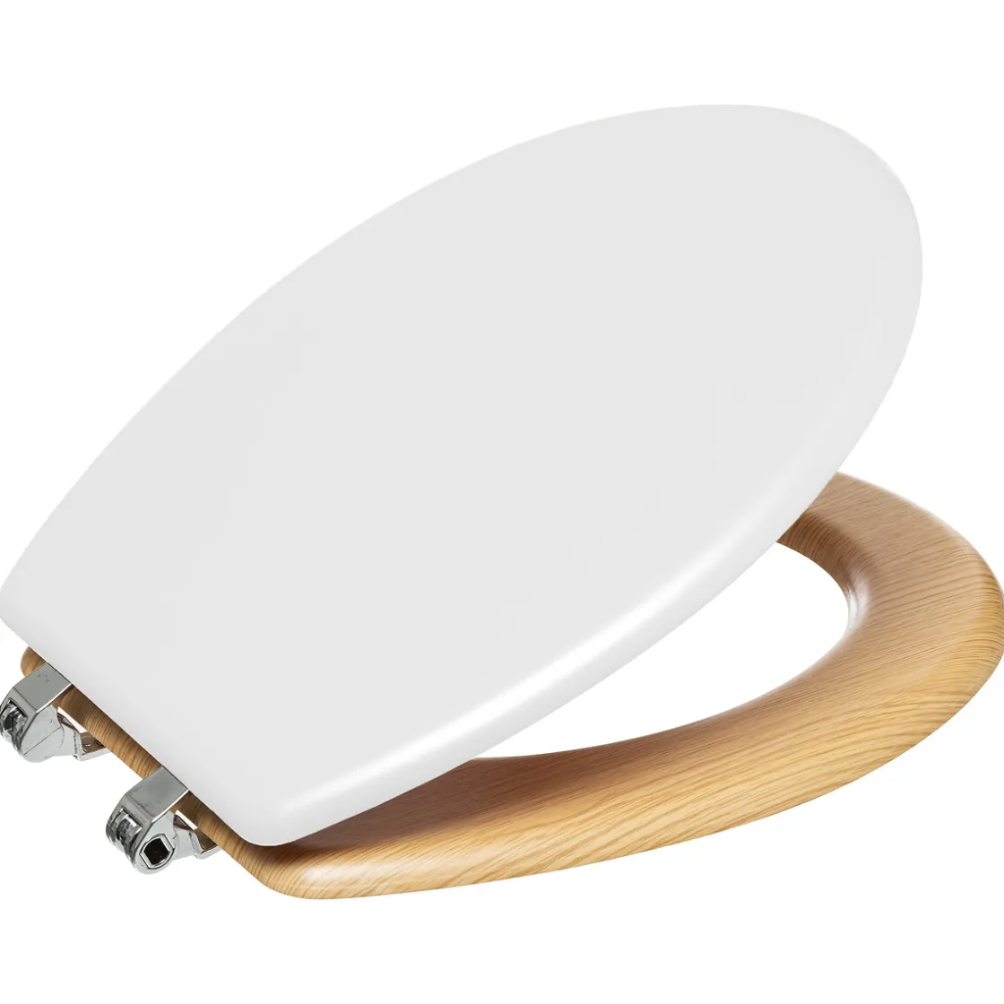 5five Abattant WC Bois, Blanc