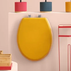 5five Abattant WC Bois, Blanc