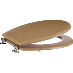 5five Abattant WC Bois, Effet bambou