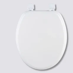 5five Abattant WC Bois laqué, Blanc