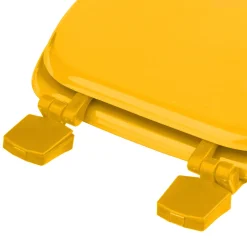 5five Abattant WC Bois laqué, Jaune