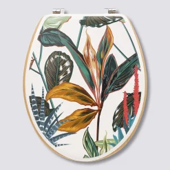 5five Abattant WC Bois, Multicolore