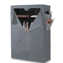 5five Armoire 2 penderies, Gris