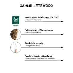 5five Balais intérieur en bois