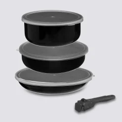 5five Batterie de cuisine, Aluminium pressé