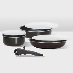 5five Batterie de cuisine, Aluminium pressé