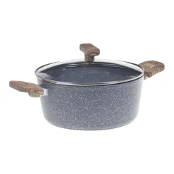 5five Batterie de cuisine en aluminium forgé, 4 pièces + 6 protections