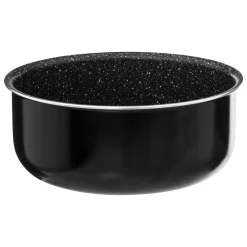 5five Batterie de cuisine en aluminium pressé, 3 pièces + 6 protections