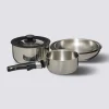 5five Batterie de cuisine, Inox