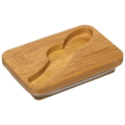 5five Beurrier céramique avec couteau, Blanc