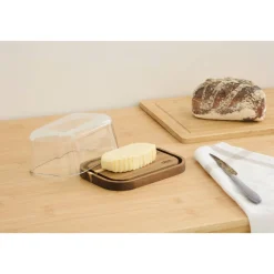 5five Beurrier, socle acacia