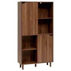 5five Bibliothèque 2 portes, Marron