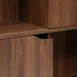 5five Bibliothèque 2 portes, Marron