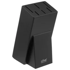 5five Bloc 6 couteaux, Noir