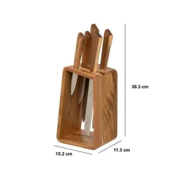 5five Bloc de 5 couteaux