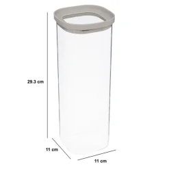 5five Bocal verre avec couvercle hermétique 2L