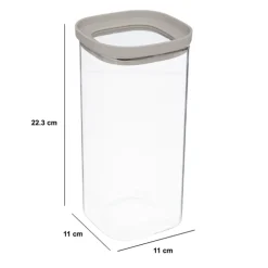 5five Bocal verre avec couvercle hermétique 1,6L