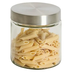 5five Bocal verre couvercle inox 0,75L