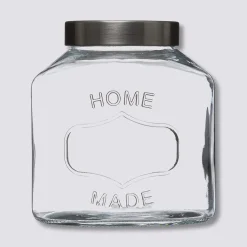 5five Bocal verre couvercle inox 2,5L