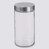 5five Bocal verre couvercle inox 1,7L
