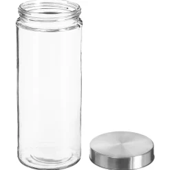 5five Bocal verre couvercle inox 2L