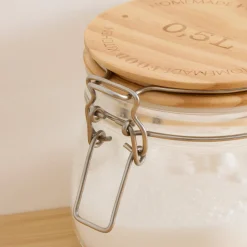 5five Bocal verre couvercle pin, 0,5L