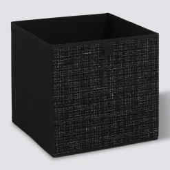 5five Boite de rangement 31x31 cm, Noir