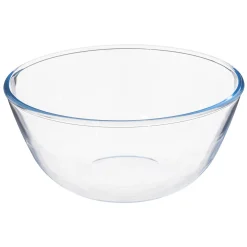5five Bol à mixer 27cm avec couvercle, Verre