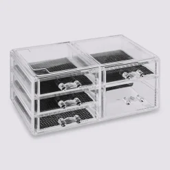 5five Boîte à bijoux 5 tiroirs, Transparent