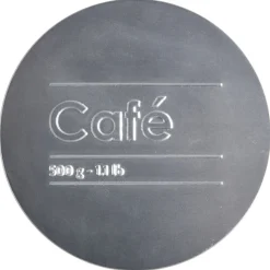 5five Boîte à café métal 500g, Noir