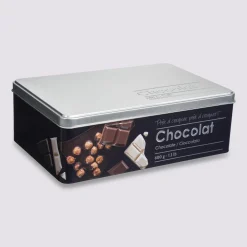 5five Boîte à chocolat métal, Noir