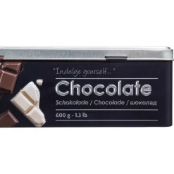 5five Boîte à chocolat métal, Noir