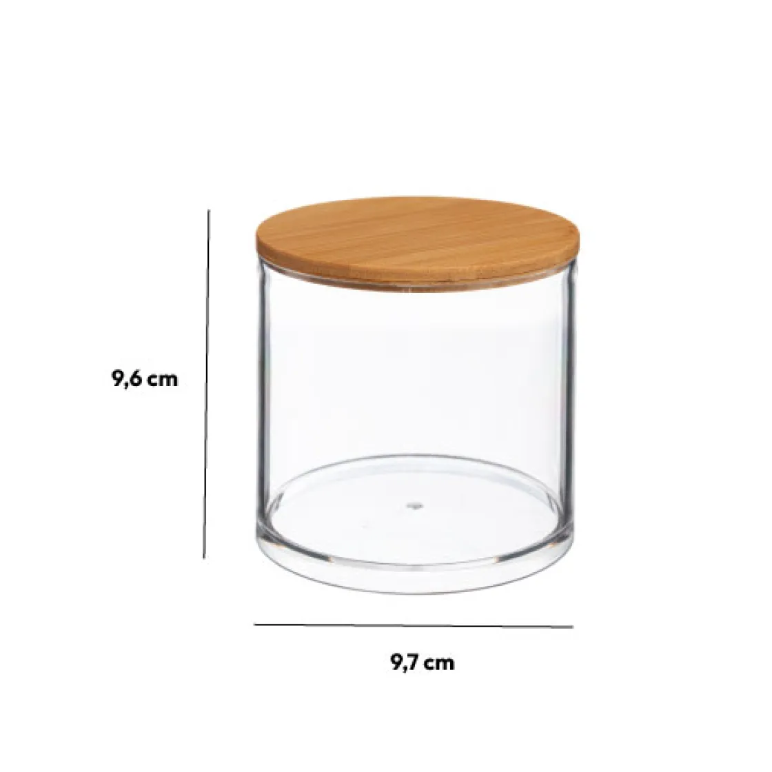 5five Boîte à cotons ronds