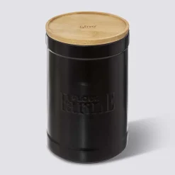 5five Boîte à farine, Céramique noir