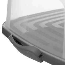 5five Boîte à gateau carré 33x36cm, Plastique