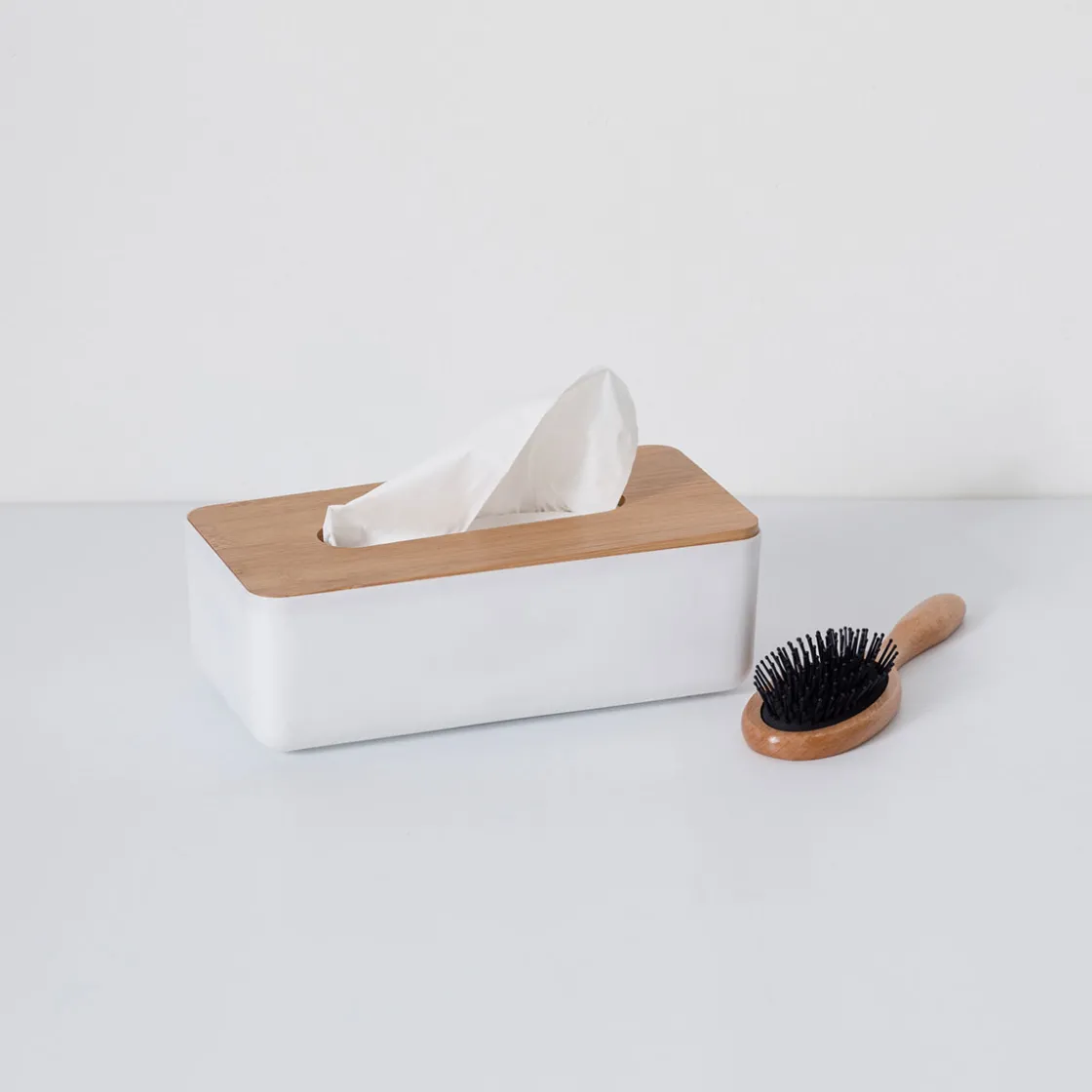 5five Boîte à mouchoirs, Blanc